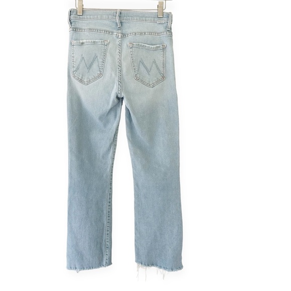 Mother • The Insider Crop Step Fray in Fresh Catch - Picture 7 of 15